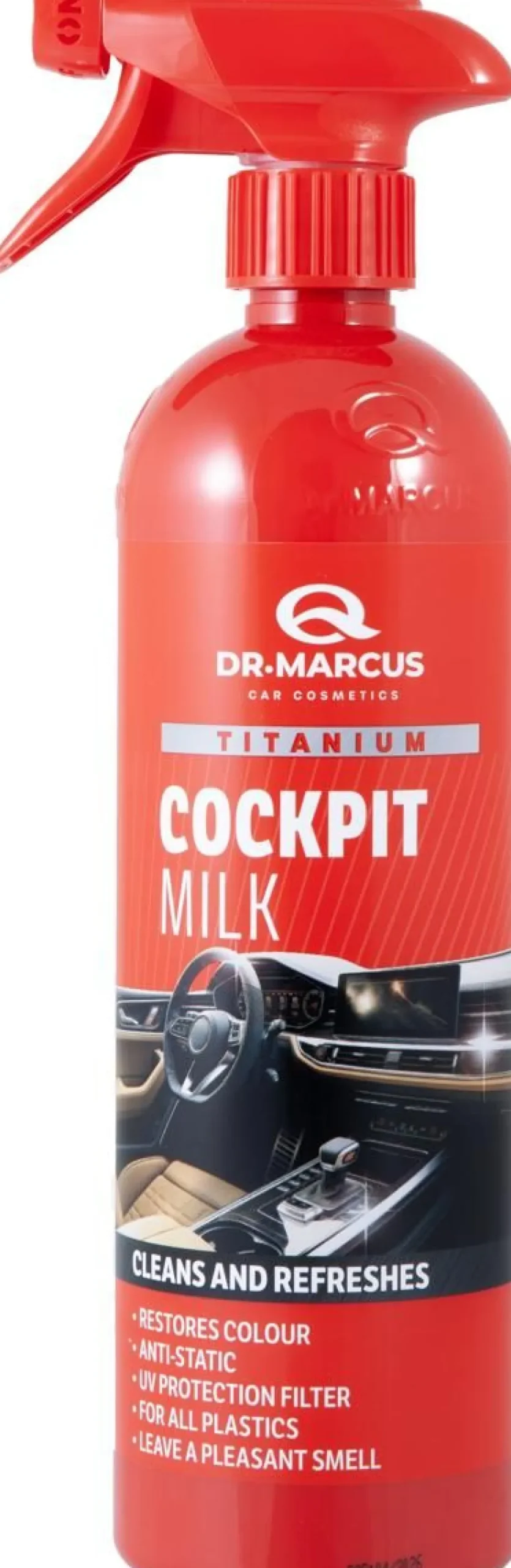 DR MARCUS TITANIUM COCKPIT MILK KOJELAUDAN PUHDISTUSAINE 750 ML