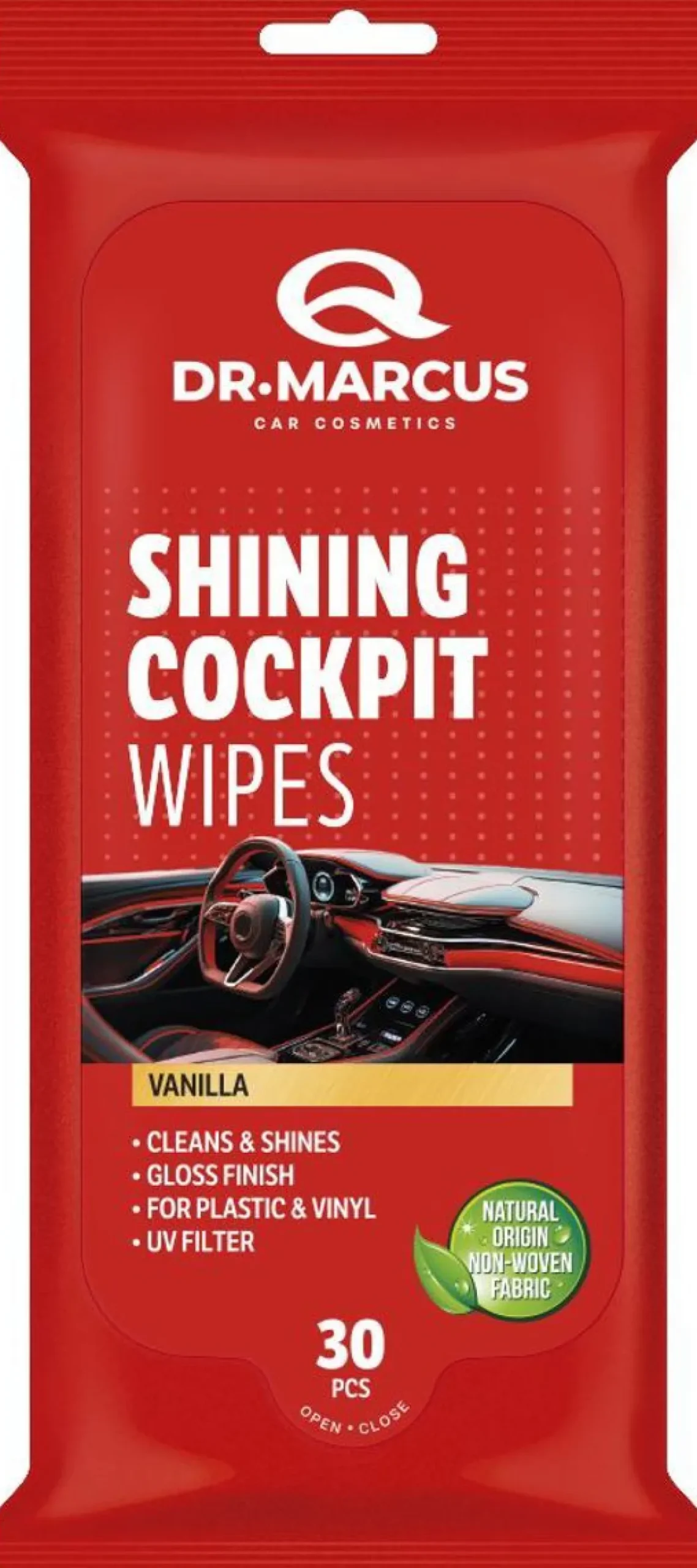 DR MARCUS TITANIUM WIPES KOJELAUTALIINA 30 KPL VANILJA