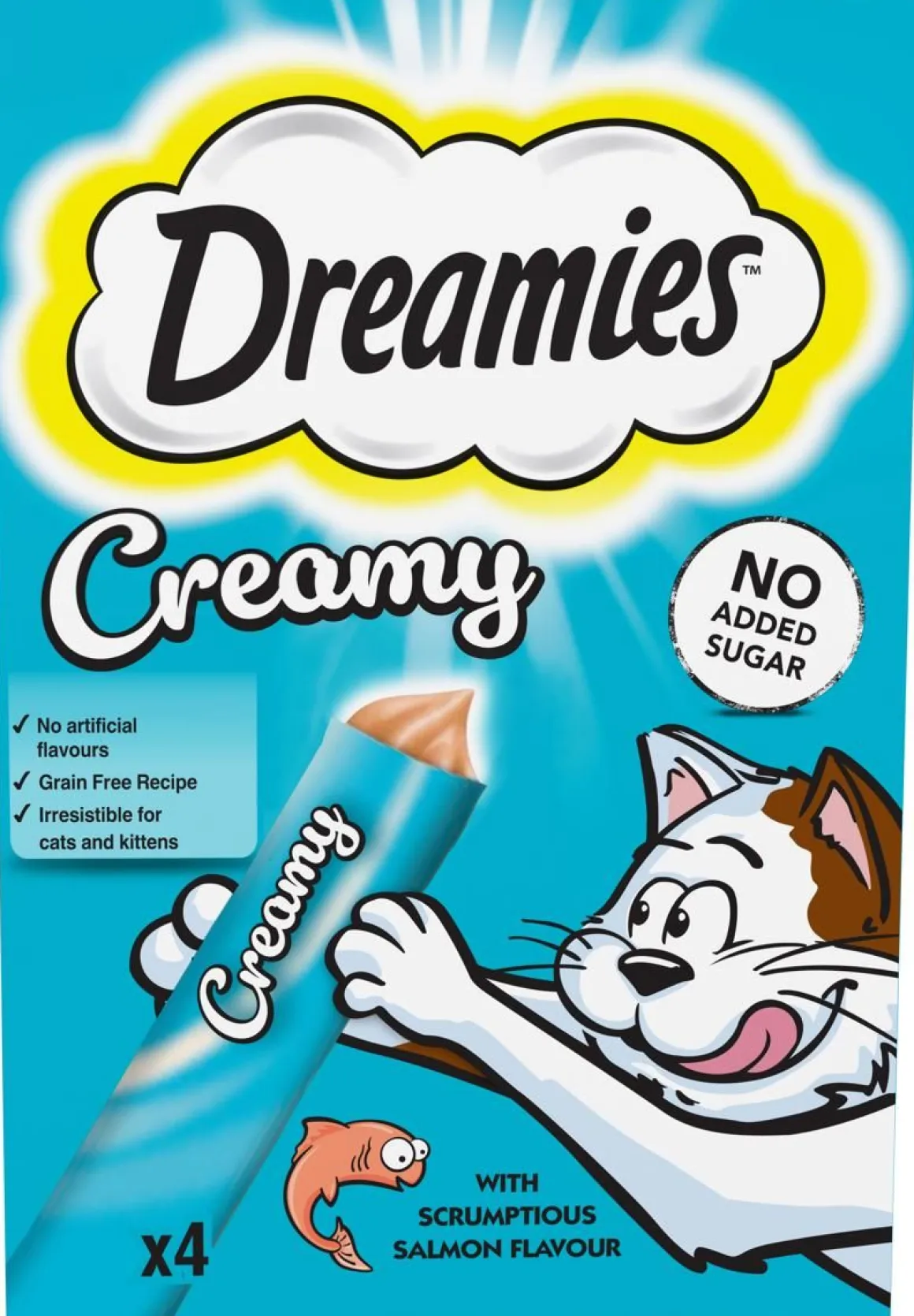 DREAMIES CREAMY LOHTA 4*10G 40 G