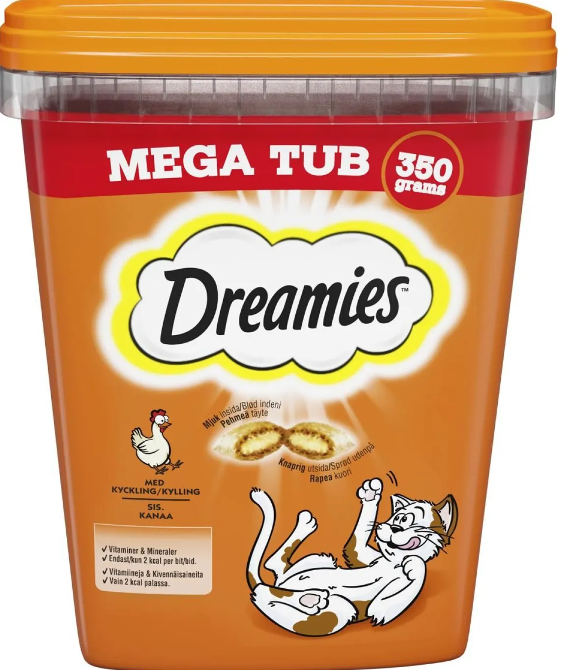 DREAMIES MEGATUB KANA 350 G