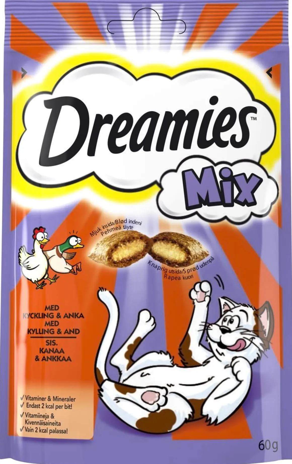DREAMIES MIX KANA-ANKKA 60 G