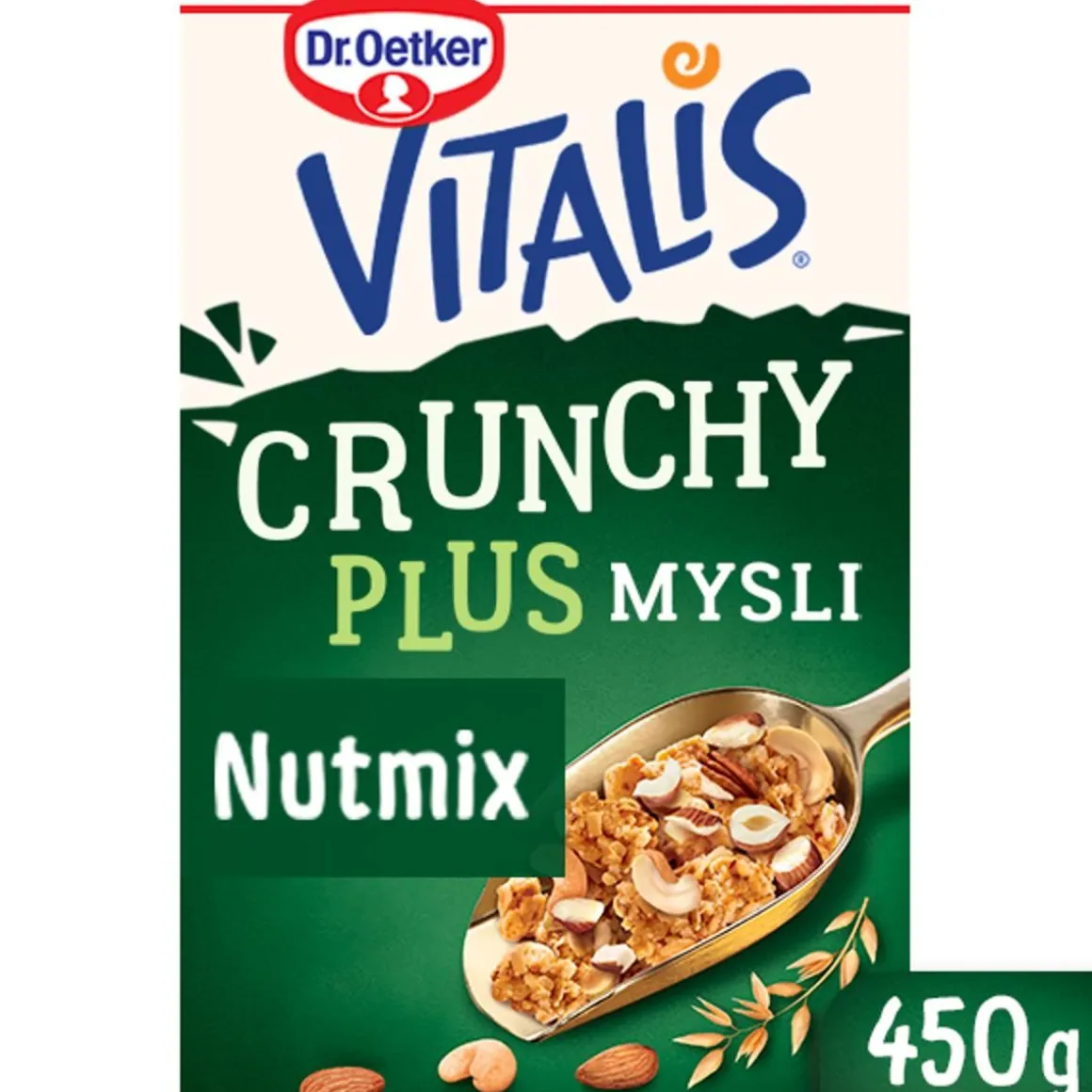 DR. OETKER CRUNCHY NUT-MIX MYSLI 450 G
