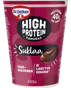 DR. OETKER HIGH PROTEIN VANUKAS SUKLAA 400 G