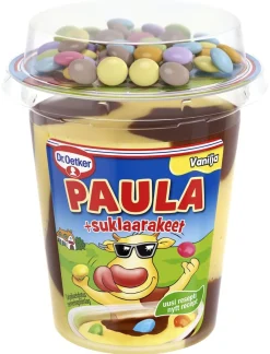 DR. OETKER PAULA VANILJA-SUKLAAVANUKAS+SUKLAARAKEET