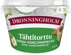 DRONNINGHOLM TÄHTITORTTU OMENA-KANELIMARMELADI 270 G