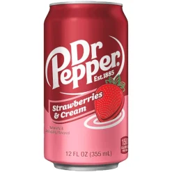 DR PEPPER STRAWBERRIES & CREAM TLK (USA) 355 ML