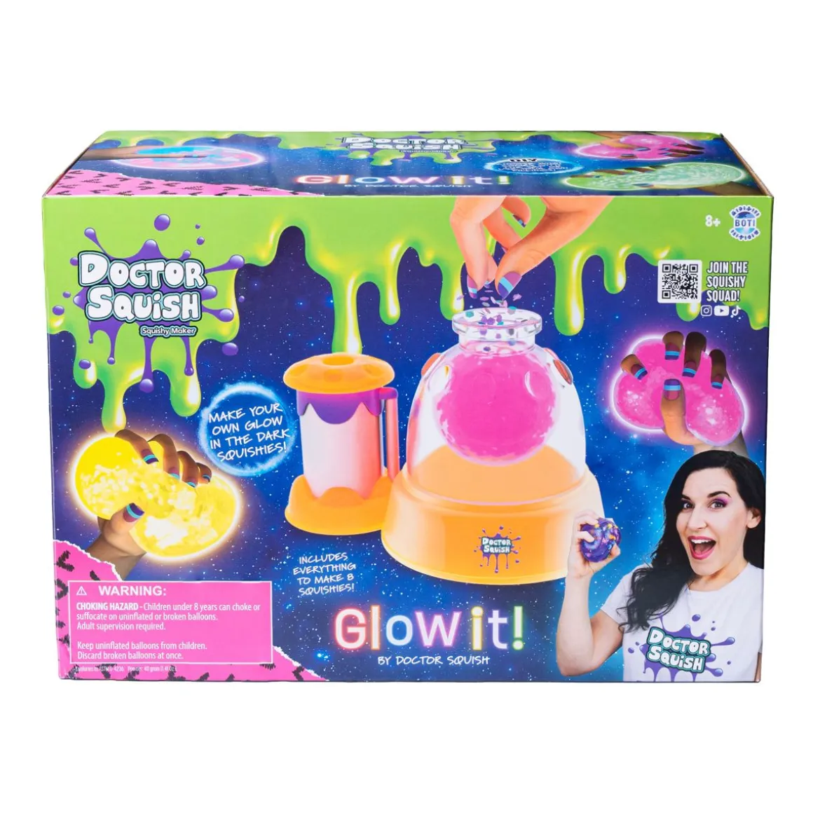DR.SQUISH DOCTOR SQUISH GLOW IT SQUISHY MAKER STATION