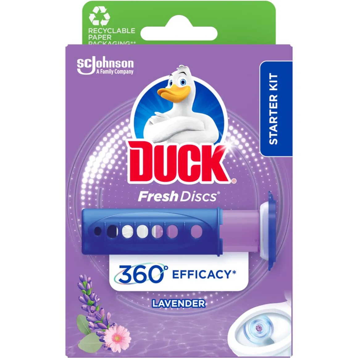 DUCK FRESH DISCS LAVENDER 36 ML