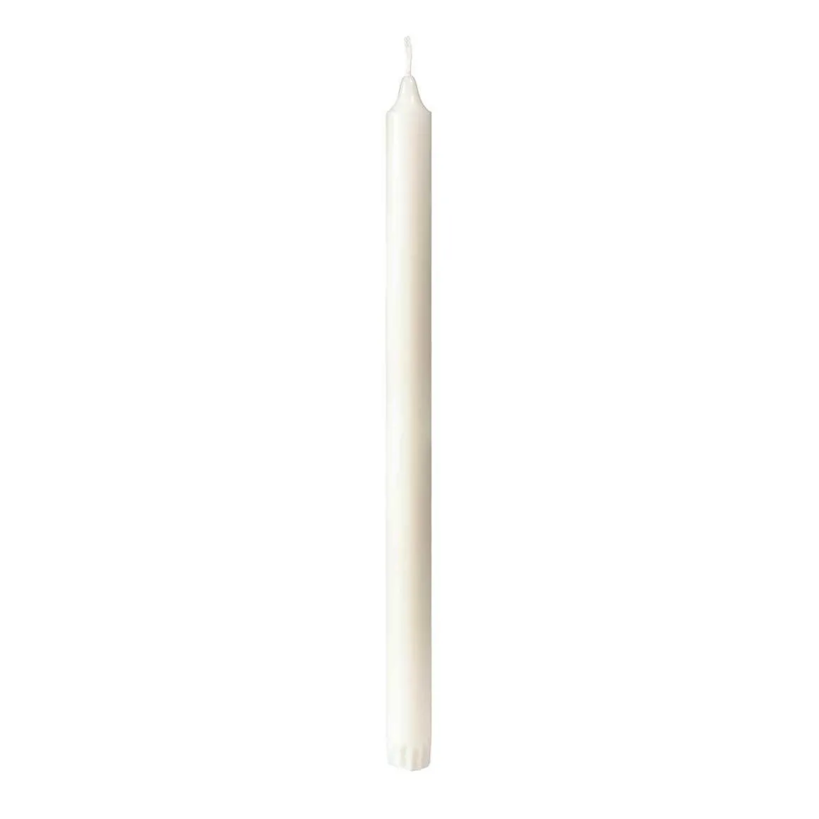 DUNI KRUUNUKYNTTILÄ 35CM 14H VALKOINEN 10KPL