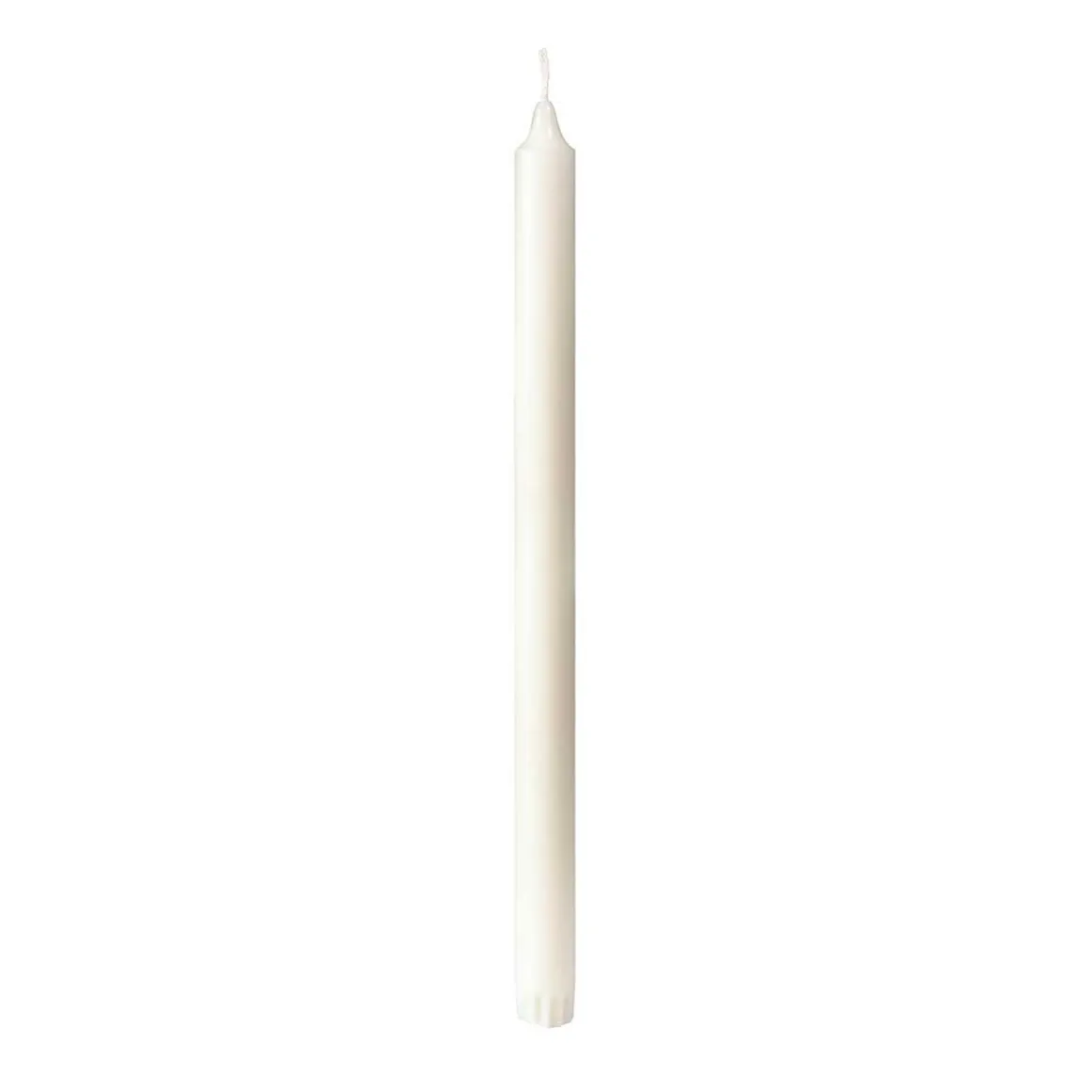 DUNI KRUUNUKYNTTILÄ 35CM 14H VALKOINEN 10KPL