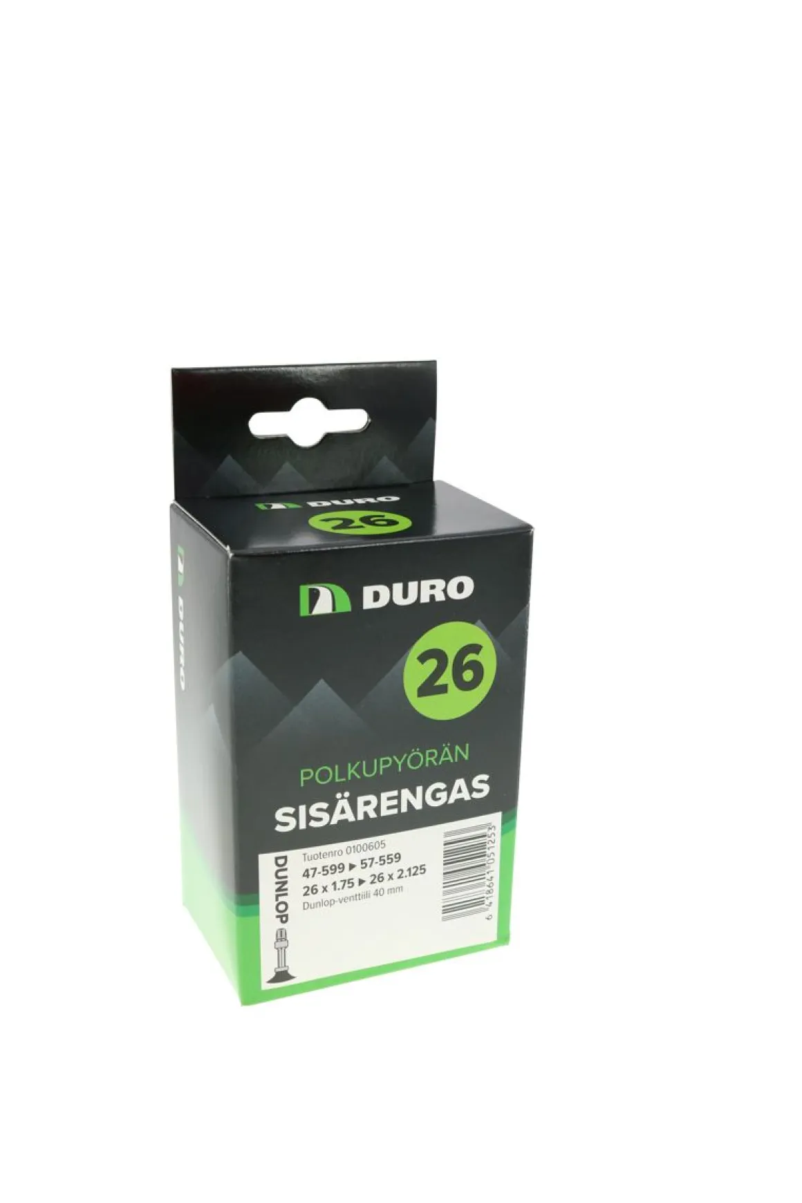 DURO SISÄRENGAS 47/54-559 (26X1.75/2.125) DV 40MM