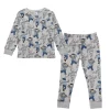 EEMELI PAKO PYJAMA HARMAA 110/116