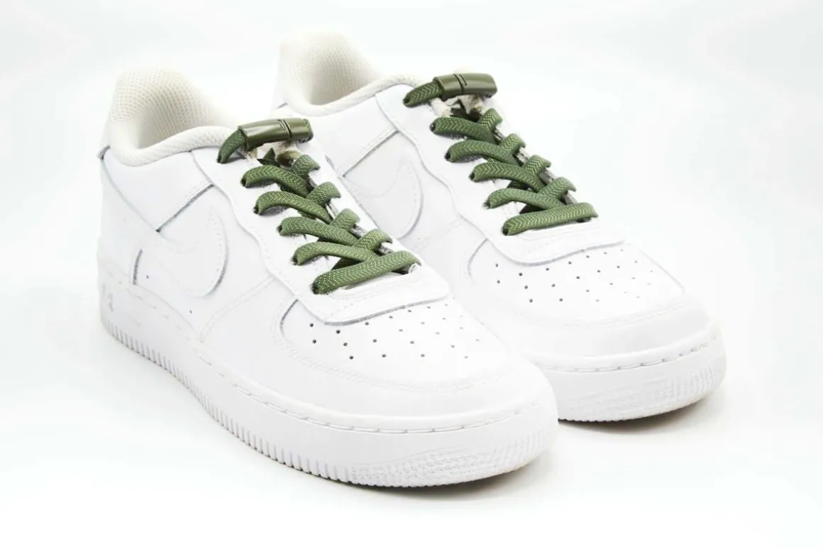 EEZYBEEZY VENYVÄT KENGÄNNAUHAT ARMYGREEN