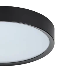 EGLO KATTOVALAISIN MUSURITA 34CM LED 14,6W MUSTA/VALKOINEN