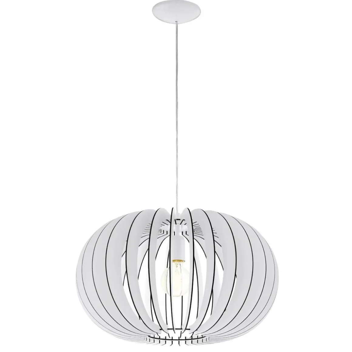 EGLO RIIPPUVALAISIN STELLATO 50CM E27 VALKOINEN