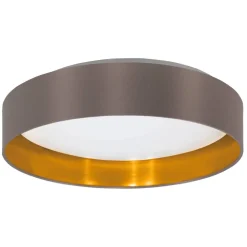EGLO KATTOVALAISIN MASERLO 2 LED 20W CAPPUCCINO/KULTA