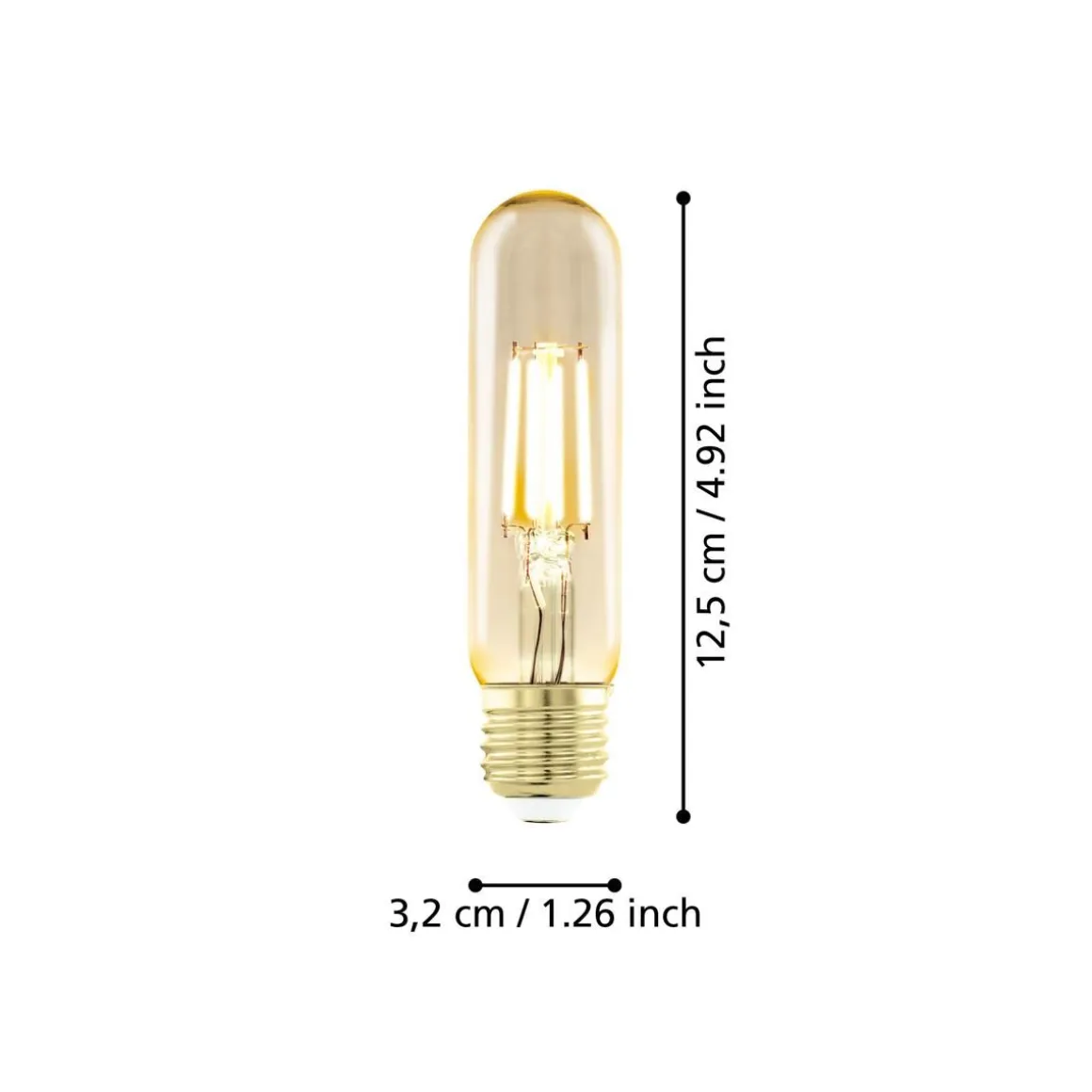 EGLO LED-KORISTELAMPPU 4W T32 E27 1700K 300LM MERIPIHKA