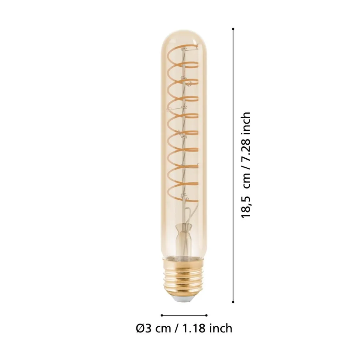 EGLO LED-KORISTELAMPPU 4W T30 E27 1600K 180LM MERIPIHKA