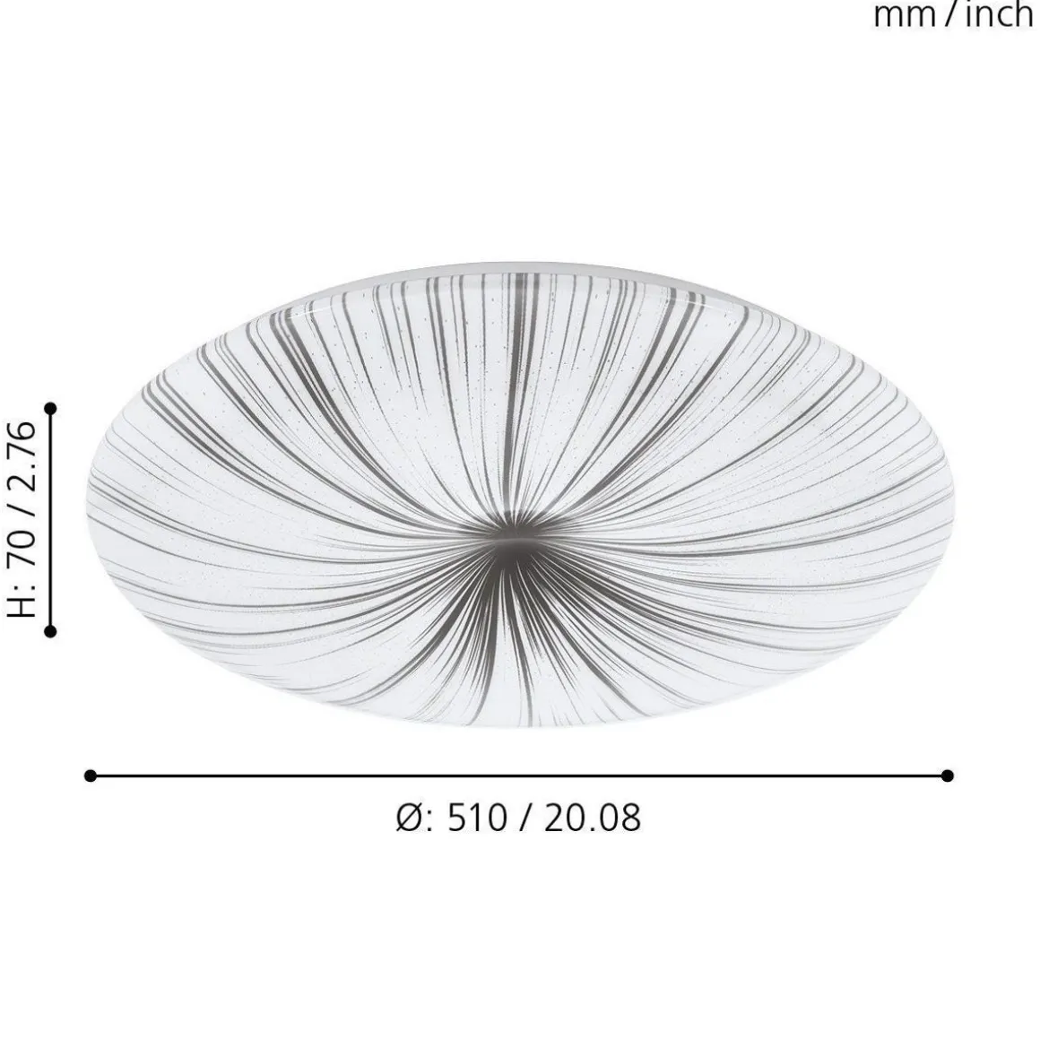 EGLO PLAFONDI NIEVES 51CM