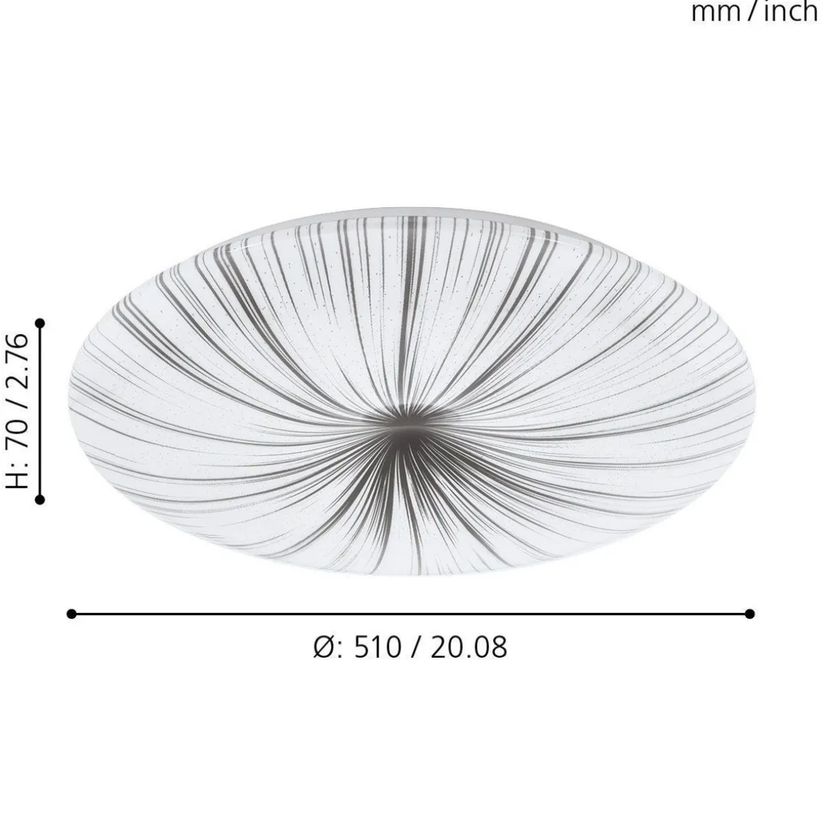 EGLO PLAFONDI NIEVES 51CM