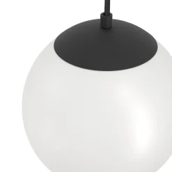 EGLO RIIPPUVALAISIN RONDO 3 MUSTA, MATTAVALKOINEN