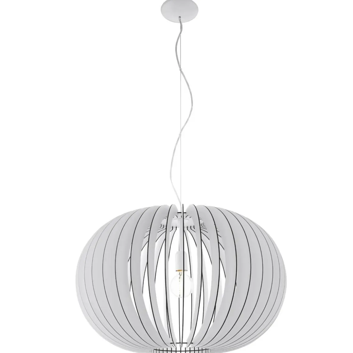 EGLO RIIPPUVALAISIN STELLATO 70CM E27 VALKOINEN