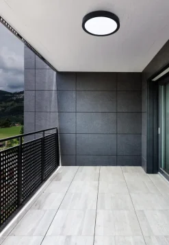 EGLO ULKOKATTOVALAISIN LED ARGOLIS 2 28,5 CM MUSTA
