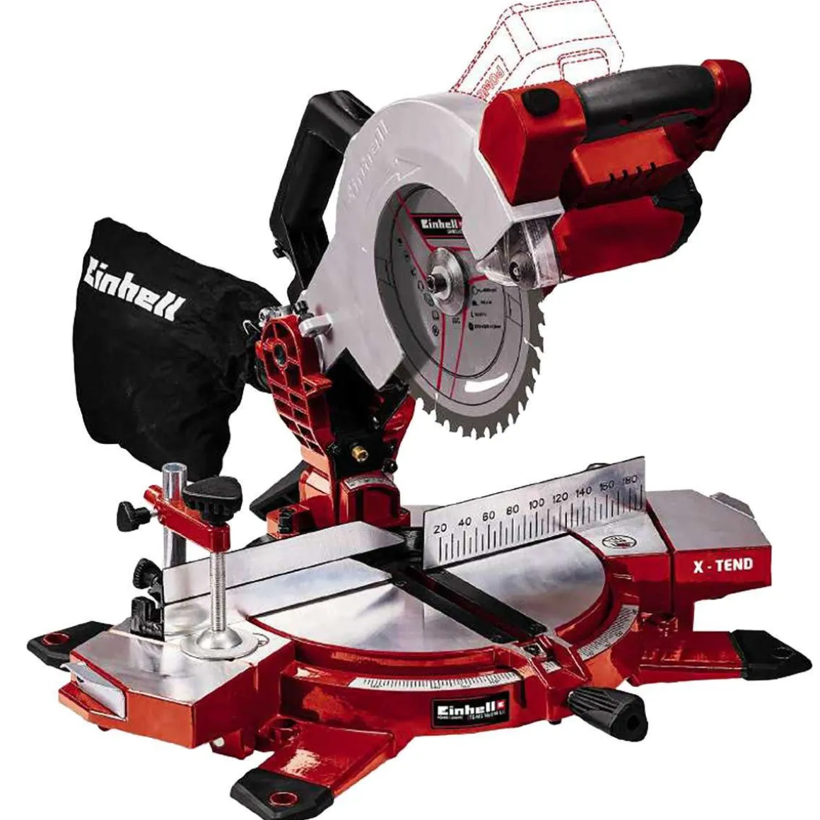EINHELL AKKUJIIRISAHA TE-MS 18/210 LI-SOLO