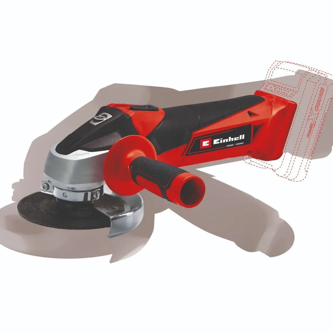 EINHELL AKKUKULMAHIOMAKONE TC-AG 18/115 LI-SOLO