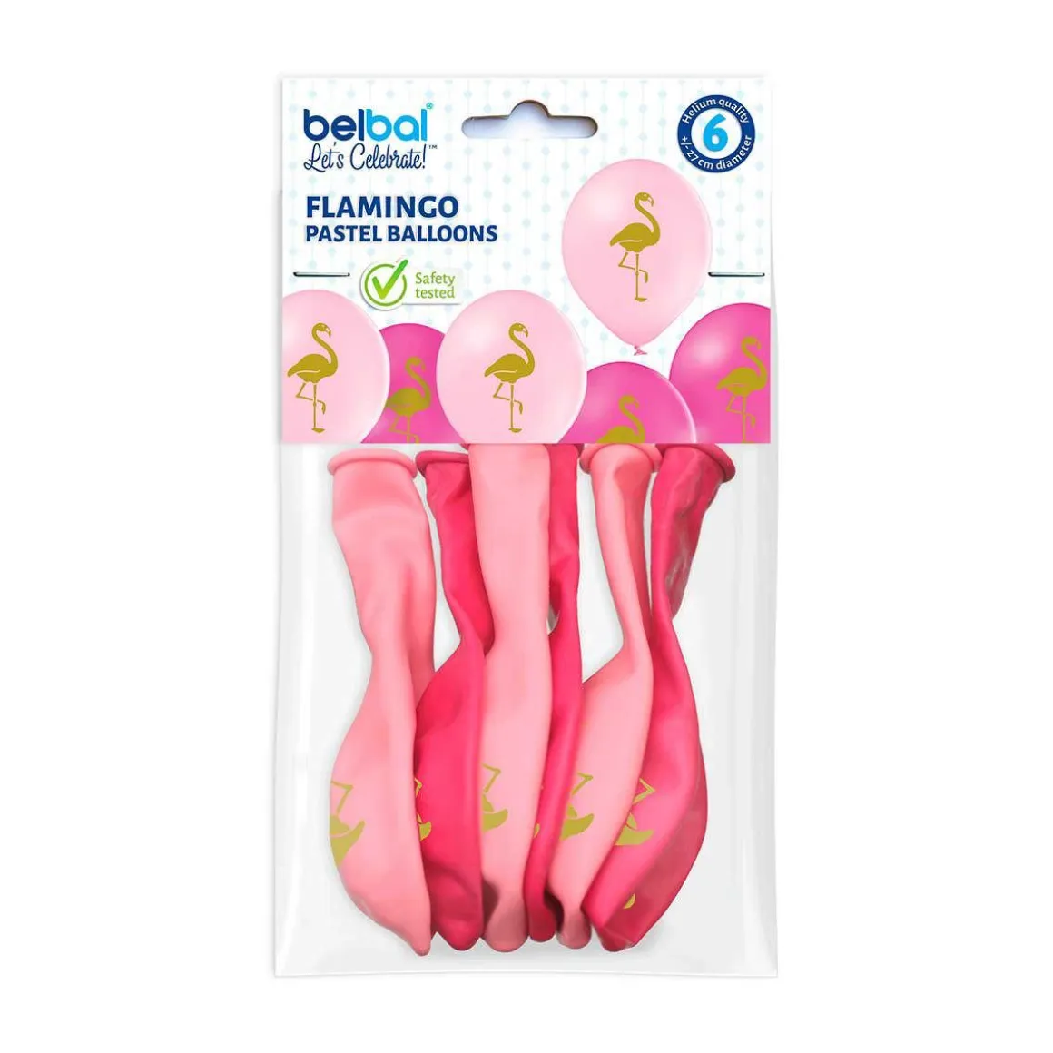 EKOILMAPALLO FLAMINGO 6 KPL/PKT