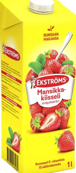 EKSTRÖMS EXTRA PRIMA MANSIKKAKIISSELI 1 L