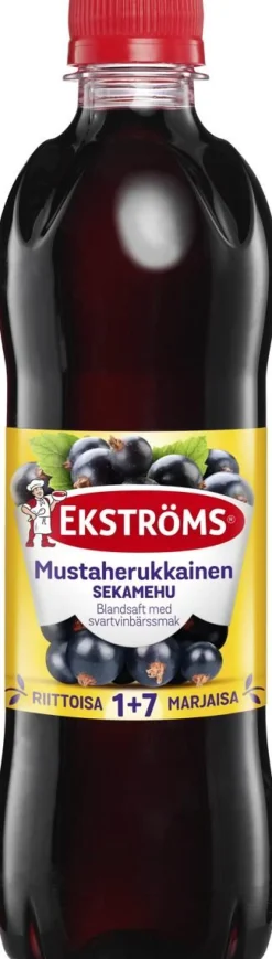 EKSTRÖMS MUSTAHERUKKAINEN SEKAMEHUTIIVISTE 500 ML