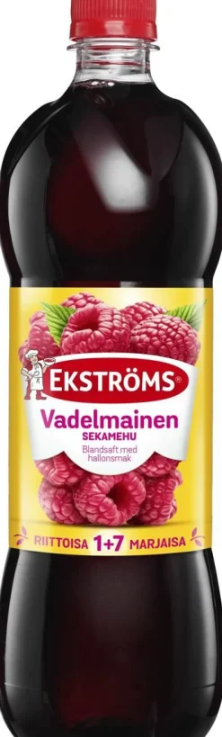 EKSTRÖMS VADELMAINEN SEKAMEHUTIIVISTE 950 ML