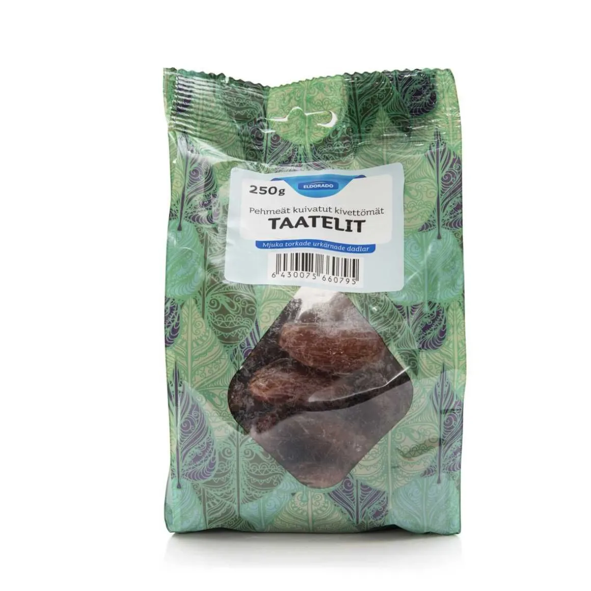 ELDORADO KUIVAT KIVETTÖMÄT TAATELIT 250 G