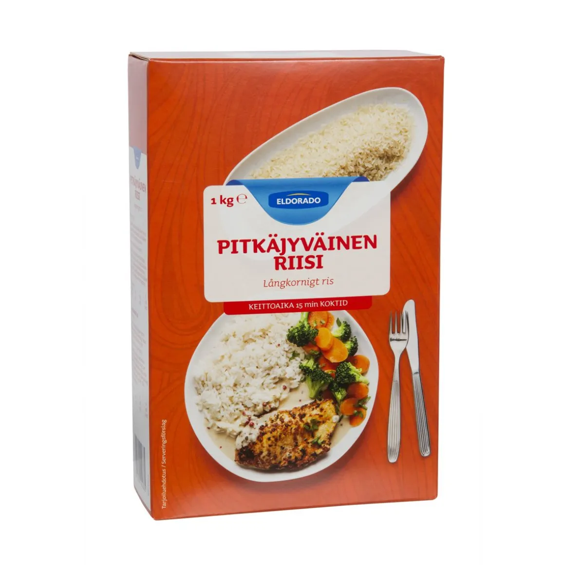 ELDORADO PITKÄJYVÄINEN RIISI 1 KG