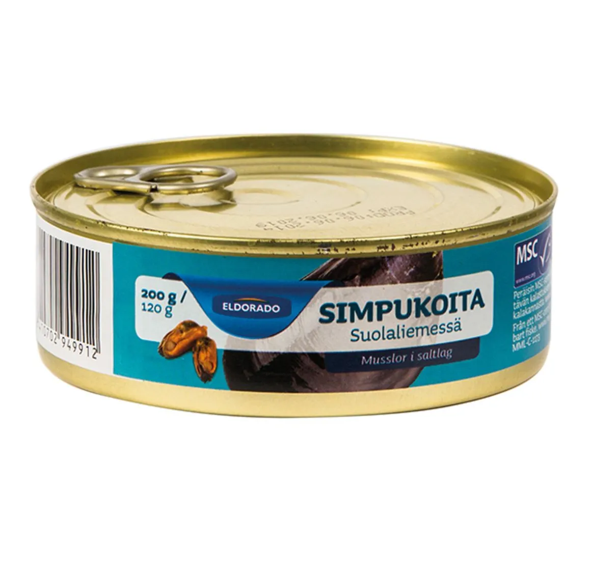 ELDORADO SIMPUKOITA SUOLALIEMESSÄ 120 G
