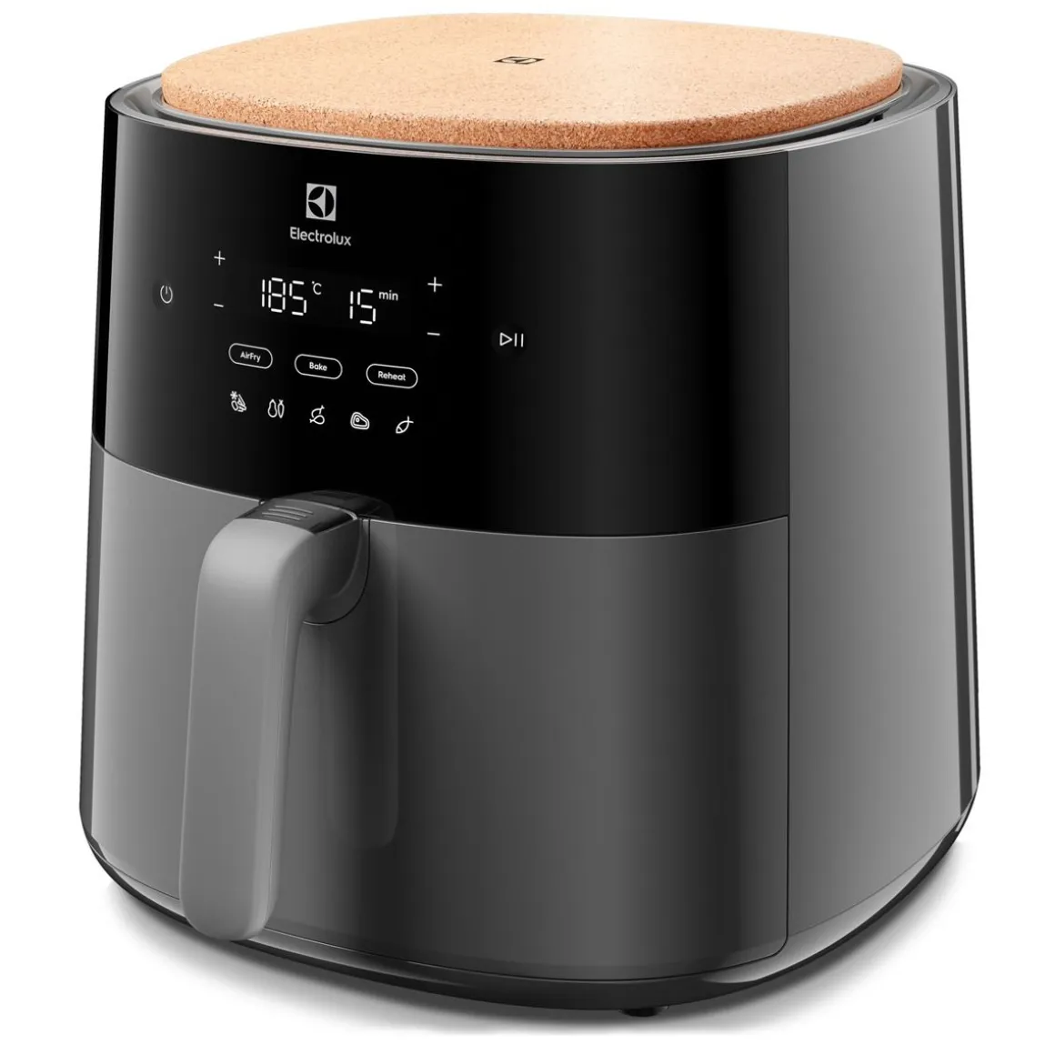 ELECTROLUX EAF7CG AIRFRYER , 1800 W, 7 LITR.,60-200 C, 8 AUT. O