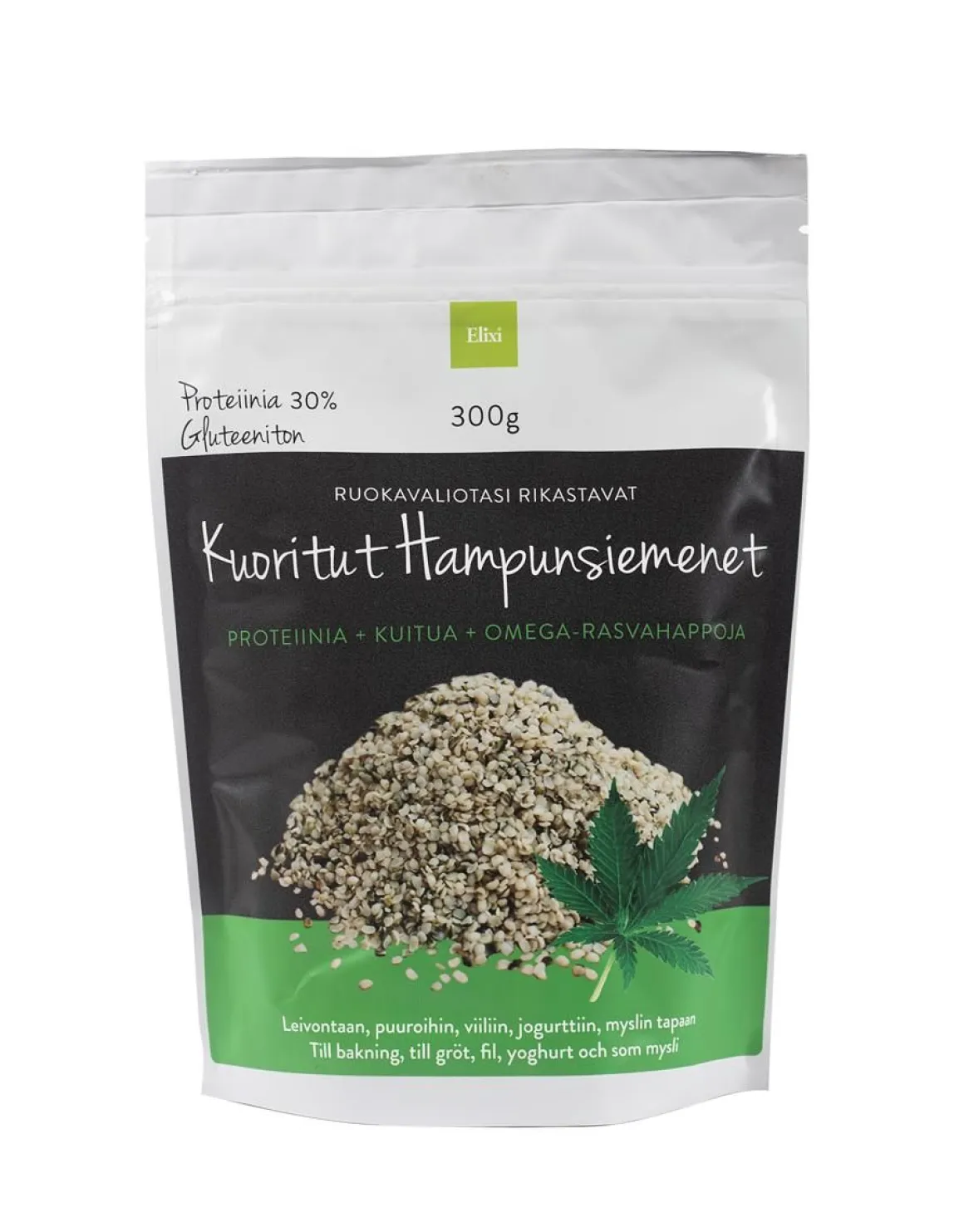 ELIXI HAMPUNSIEMEN KUORITTU 300 G
