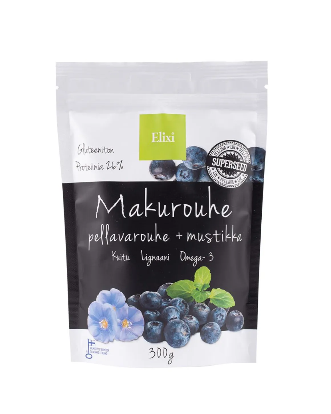ELIXI MAKUROUHE 300G PELLAVAROUHE MUST 300 G