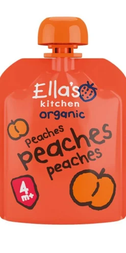 ELLA S PEACHES 4KK PERSIKKASOSE LUOMU 70 G