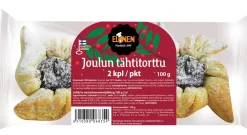 ELOSEN JOULUN TÄHTITORTTU 2KPL 100 G
