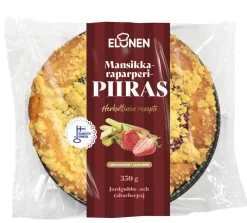 ELOSEN MANSIKKA-RAPARPERIPIIRAS 350 G