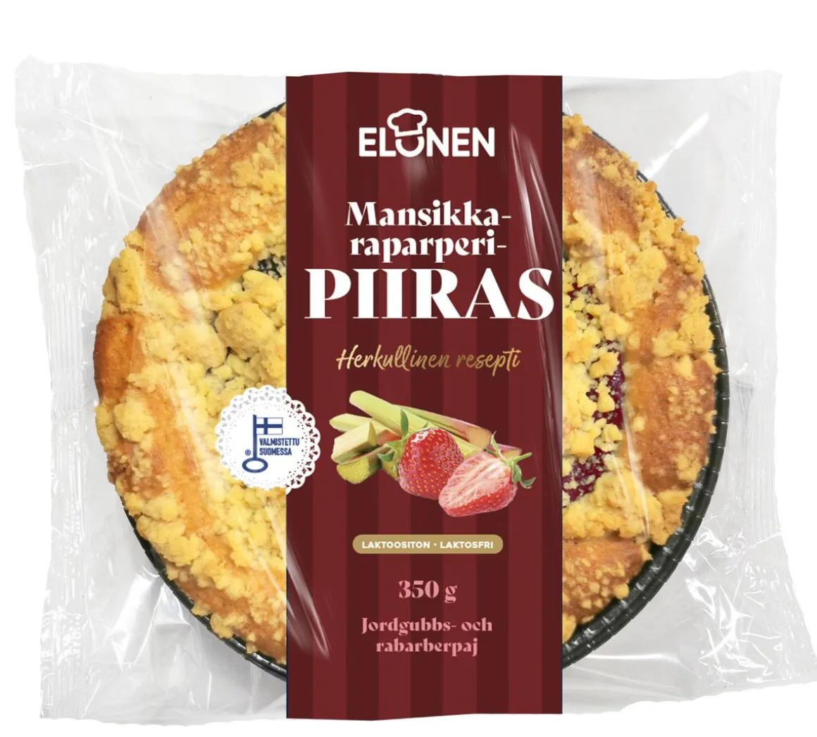 ELOSEN MANSIKKA-RAPARPERIPIIRAS 350 G
