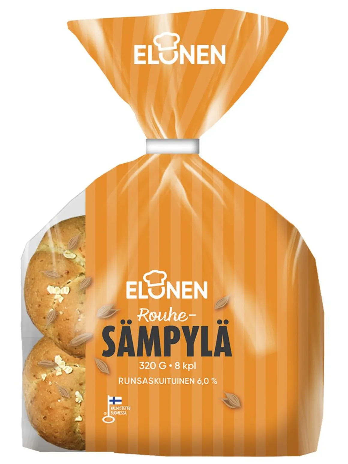 ELOSEN ROUHESÄMPYLÄ 8KPL 320 G