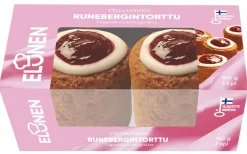 ELOSEN RUNEBERGINTORTTU VEGE 2KPL 160 G