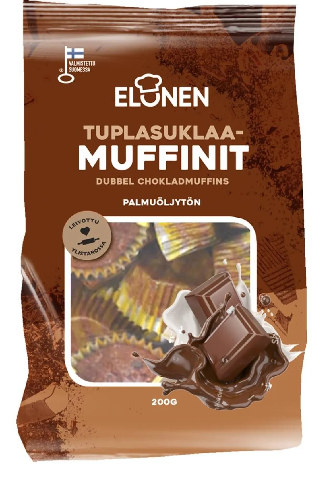 ELOSEN TUPLASUKLAAMUFFINIT 200 G