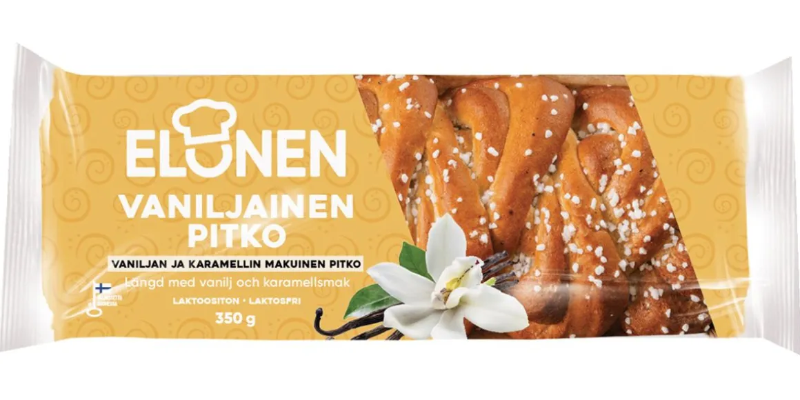 ELOSEN VANILJAINEN PITKO 350 G