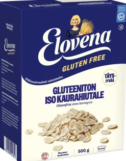 ELOVENA ISO TÄYSJYVÄKAURAHIUTALE GLUTEENITON 500 G