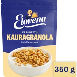 ELOVENA PAAHDETTU KAURA KAURAGRANOLA 350 G