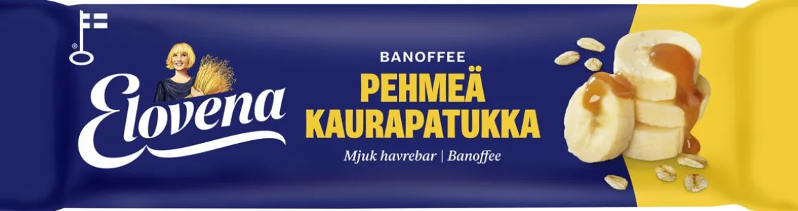 ELOVENA BANOFFEE PEHMEÄ KAURAPATUKKA BANOFFEE 30 G